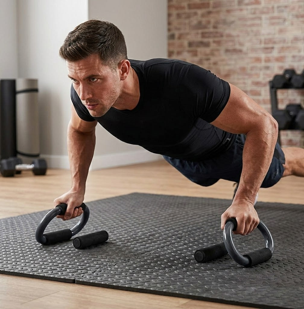 S-Shaped Professional Steel Push-Up Brackets