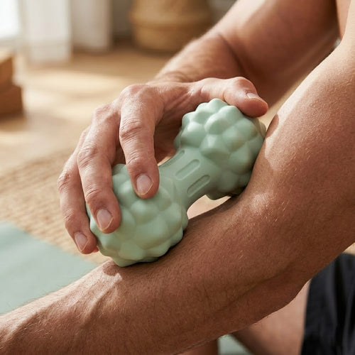 Diamond Texture Peanut Massage Ball