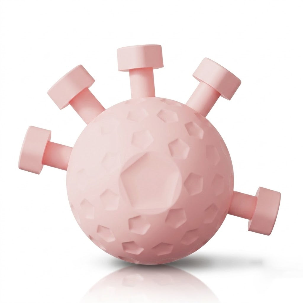 Ergonomic Hand Grip Strengthener & Massage Ball